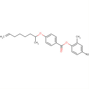 Benzoic acid, 4-(7-octenyloxy)-, 2-methyl-1,4-phenylene ester