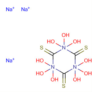 Structure of TRITHIOCYANURIC ACID TRISODIUM SALT HY&