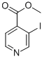 Structure of 3-IODOISONICOTINIC ACID METHYL ESTER