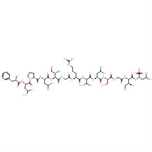 L-Leucinamide,L-phenylalanyl-L-leucyl-L-prolyl-L-leucyl-L-isoleucylglycyl-L-arginyl-L-valyl-L-leucyl-L-serylglycyl-L-isoleucyl-结构式