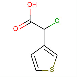 Structure of 3-Thiopheneacetic acid, 2-chloro-