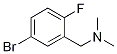 1-(5-溴-2-氟苯基)-N,N-二甲基甲胺结构式