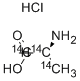 Structure of ALANINE, L-[14C(U)]