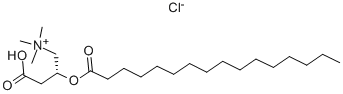 Structure of PALMITOYL-L-CARNITINE CHLORIDE