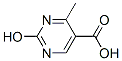 Structure of 4-methyl-2-hydroxy-pyrimidine-5-carboxylic acid