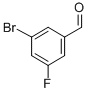 3-溴-5-氟苯甲醛结构式