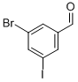 Structure of 3-BROMO-5-IODOBENZALDEHYDE