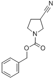 Structure of 1-N-CBZ-3-CYANO-PYRROLIDINE