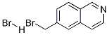 Structure of 6-Bromomethylisoquinoline hydrobromide