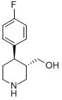 Structure of TRANS-4-(4-FLUOROPHENYL)-3-PIPERIDINEME&