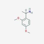 Structure of 1-(2,4-Dimethoxyphenyl)ethanamine