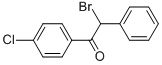 Structure of 2-BROMO-1-(4-CHLOROPHENYL)-2-PHENYLETHAN-1-ONE