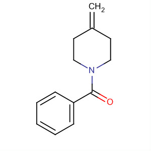 Piperidine, 1-benzoyl-4-methylene-结构式