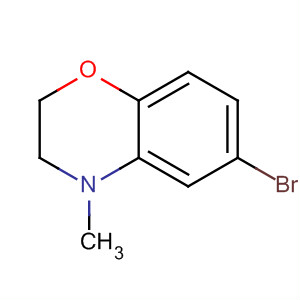 Structure of 6-Bromo-4-methyl-3,4-dihydro-2H-1,4-benzoxazine