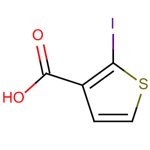 3-Thiophenecarboxylic acid, 2-iodo-结构式