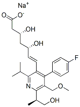Structure of SODIUM (E)-7-(3R,5S)-(4-(4-FLUOROPHENYL)-6-[(S)-(HYDROXYMETHYL)ETHYL]-2-ISOPROPYL-5-METHOXYMETHYLPYRID-3-YL)-3,5-DIHYDROXYHEPT-6-ENOATE