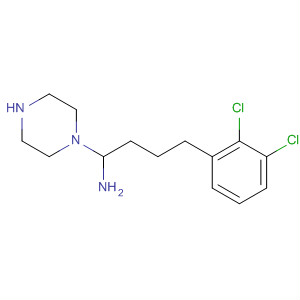 4-[4-(2,3-Dichlorophenyl)piperazin-1-yl]butylamine结构式