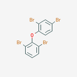 Structure of Benzene, 1,3-dibromo-2-(2,4-dibromophenoxy)-