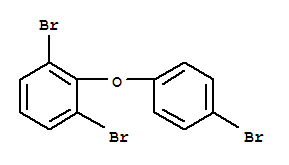 Structure of 2,46-Tribromodiphenyl ether