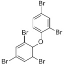 Structure of 2,2,4,4,6-PENTABROMODIPHENYL ETHER