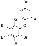Structure of 2,2,3,4,4,5,6-HEPTABROMODIPHENYL ETHER