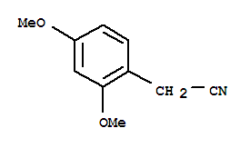 Structure of (2,4-Dimethoxyphenyl)acetonitrile