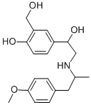 Structure of salmefamol