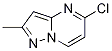 Structure of 5-chloro-2-methylpyrazolo[1,5-a]pyrimidine