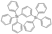 Structure of triphenyl-(3-triphenylsilylphenyl)silane