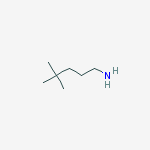 Structure of (4,4-dimethylpentyl)amine(SALTDATA: FREE)