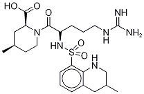 Structure of (2S,4S)-Argatroban
