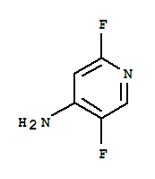 2,5-二氟-4-氨基-吡啶结构式