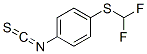 Structure of Benzene,1-[(difluoromethyl)thio]-4-isothiocyanato-