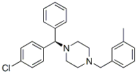 (R)-Meclizine结构式