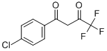 Structure of 1-(4-CHLOROPHENYL)-4,4,4-TRIFLUORO-1,3-BUTANEDIONE