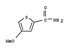 Structure of 2-Thiophenecarboxamide,4-methoxy-