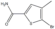Structure of 5-broMo-4-Methylthiophene-2-carboxaMide
