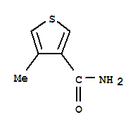 Structure of 3-THIOPHENECARBOXAMIDE,4-METHYL-