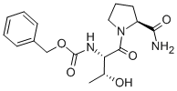Structure of Z-THR-PRO-NH2