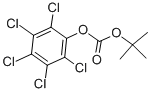 Structure of TERT-BUTYL PENTACHLOROPHENYL CARBONATE
