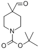 Structure of 1-BOC-4-FORMYL-4-METHYL-PIPERIDINE