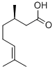 Structure of (R)-(+)-CITRONELLIC ACID
