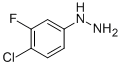 Structure of HYDRAZINE,(4-CHLORO-3-FLUOROPHENYL)-