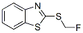 Benzothiazole,2-[(fluoromethyl)thio]-结构式