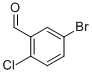 Structure of 5-BROMO-2-CHLOROBENZALDEHYDE