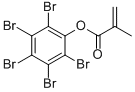 Structure of PENTABROMOPHENYL METHACRYLATE