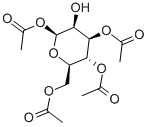 Structure of 1,3,4,6-TETRA-O-ACETYL-BETA-D-MANNOPYRANOSE