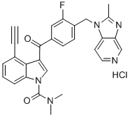 Structure of ABT 491