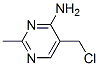 5-(氯甲基)-2-甲基嘧啶-4-胺结构式