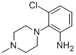 3-氯-2-(4-甲基哌嗪-1-基)苯胺结构式